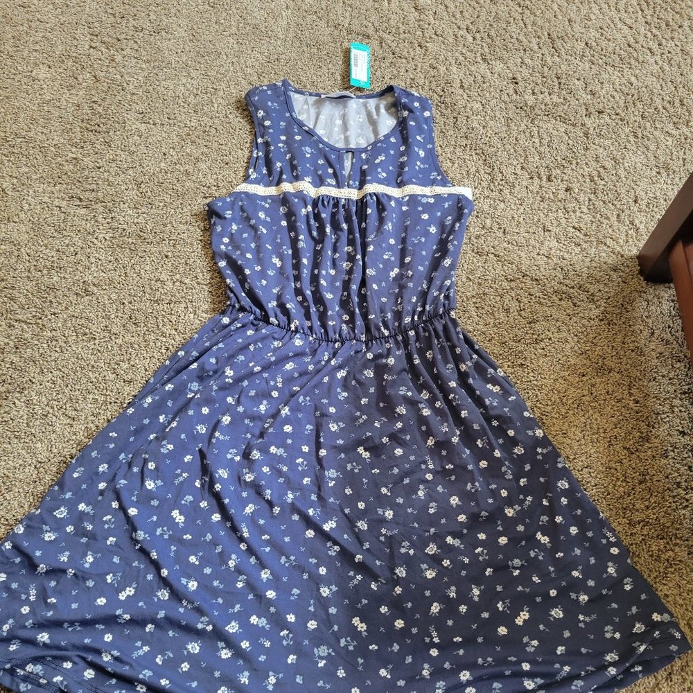 French grey dress
